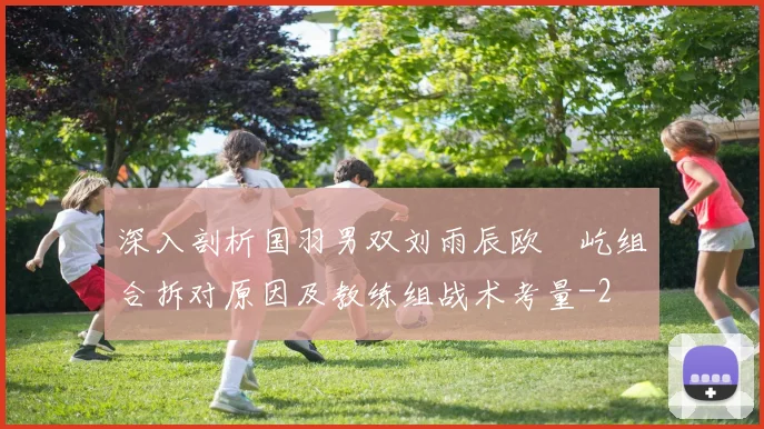 深入剖析国羽男双刘雨辰欧烜屹组合拆对原因及教练组战术考量