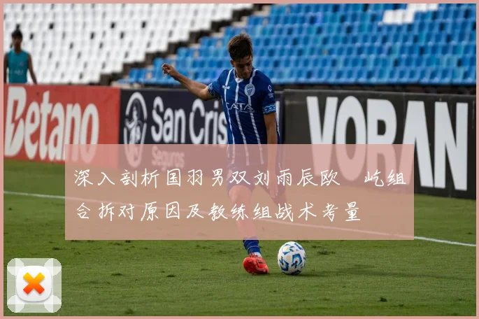 深入剖析国羽男双刘雨辰欧烜屹组合拆对原因及教练组战术考量