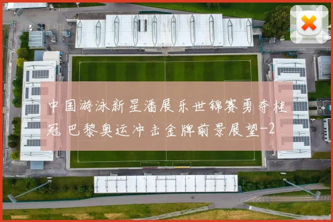 中国游泳新星潘展乐世锦赛勇夺桂冠 巴黎奥运冲击金牌前景展望